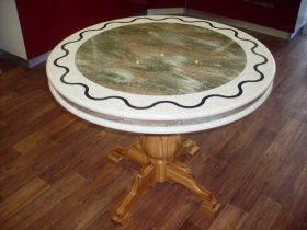 Сборка круглого стола в Химках