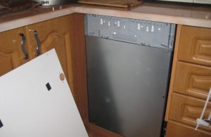 Установка фасада на посудомоечную машину в Химках