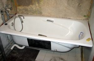 Установка стальной ванны в Химках